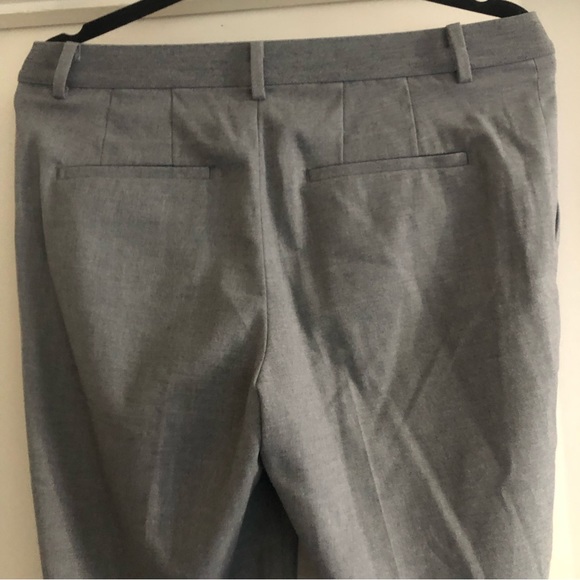 ❤️Uniqlo Light Grey Ankle Pants Career Work Pockets Size S - Picture 5 of 7